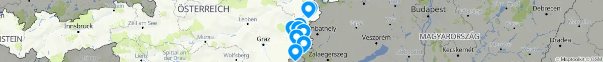 Map view for Pharmacies emergency services nearby Sankt Martin an der Raab (Jennersdorf, Burgenland)